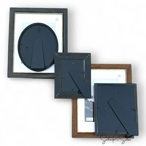Threshold Studio McGee Set of 5 Real Wood Gallery Frames - Target Fall 2024 - Picture 5 of 7